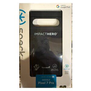 Speck ImpactHero Case Google Pixel 7 Pro Microban Shockproof Black NIB